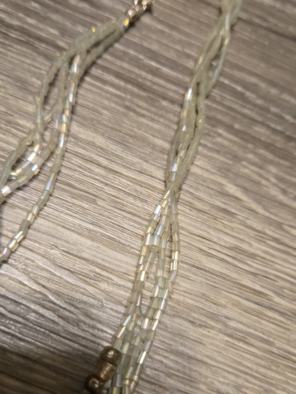 Vintage Avon Seed Bead Multistrand Necklace